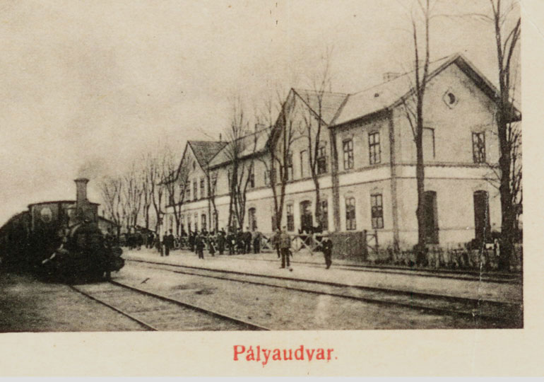1911.g PÁLYAUDVAR (ŽELEZNIČKA STANICA) 1911.g PÁLYAUDVAR (ŽELEZNIČKA STANICA)
