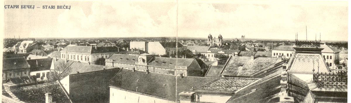 1924.g STARI BEČEJ PANORAMA 1924.g STARI BEČEJ PANORAMA